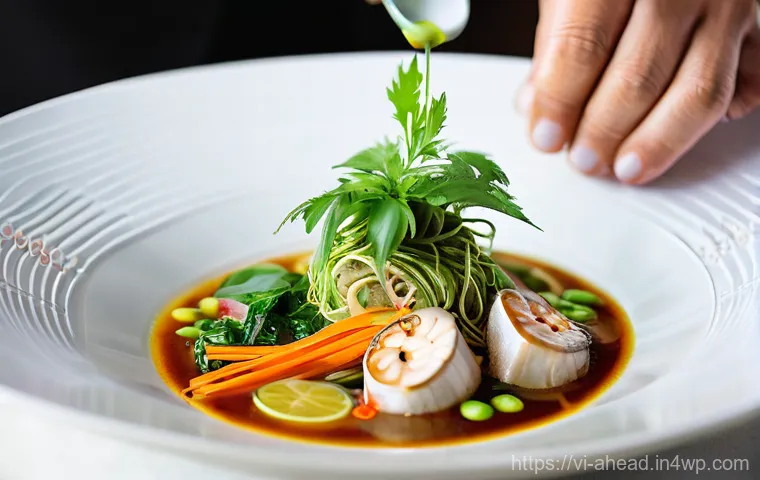 고기 소비 감소의 사회적 영향 - **Thriving Vietnamese Green Market & Entrepreneurship:**
    A vibrant and bustling scene at an outd...